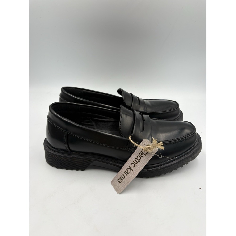 Electric Karma Penny Loafer With Lug Sole